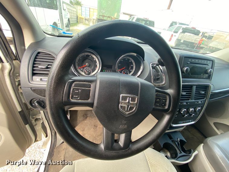 image for item HE9812 2012 Dodge Grand Caravan  Amerivan handicap accessible van