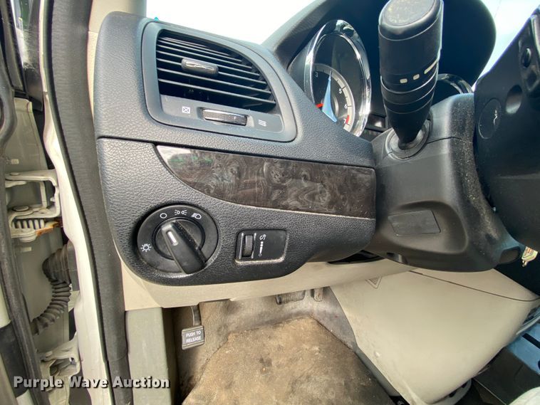 image for item HE9812 2012 Dodge Grand Caravan  Amerivan handicap accessible van