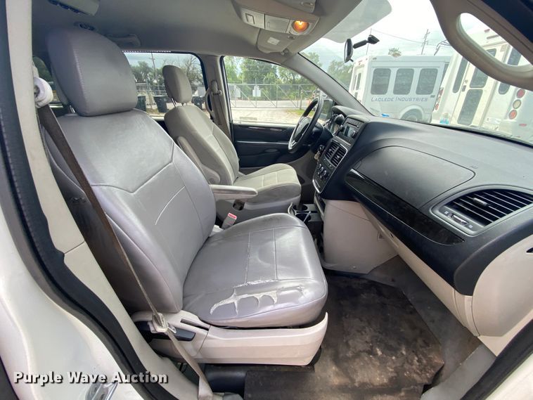 image for item HE9812 2012 Dodge Grand Caravan  Amerivan handicap accessible van