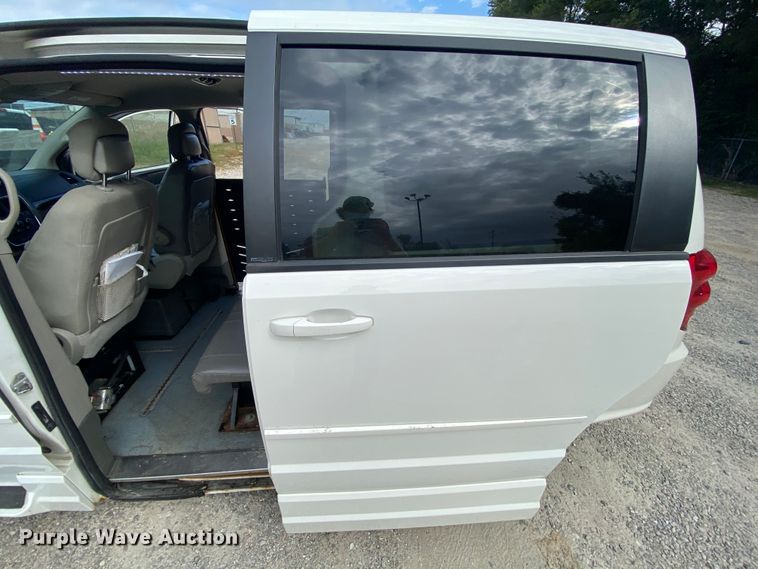 image for item HE9812 2012 Dodge Grand Caravan  Amerivan handicap accessible van