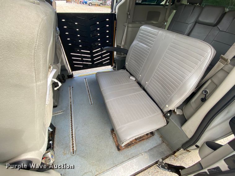 image for item HE9812 2012 Dodge Grand Caravan  Amerivan handicap accessible van