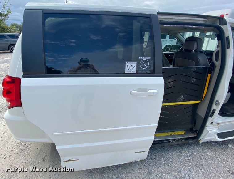 image for item HE9812 2012 Dodge Grand Caravan  Amerivan handicap accessible van