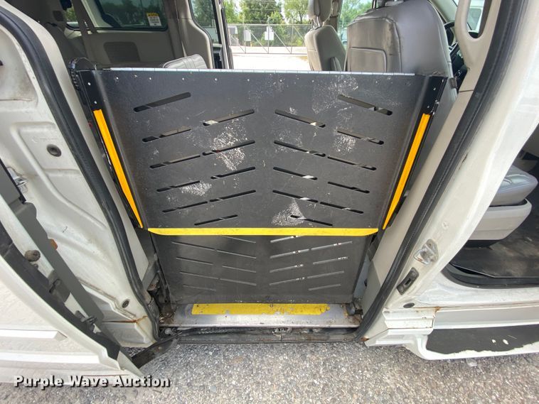 image for item HE9812 2012 Dodge Grand Caravan  Amerivan handicap accessible van