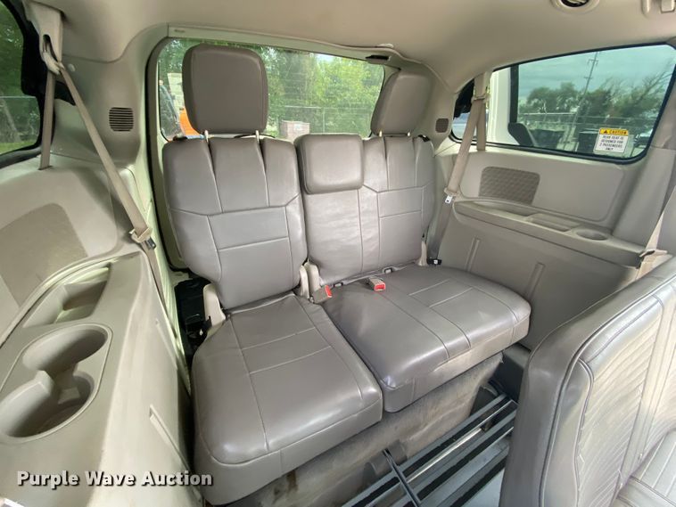 image for item HE9812 2012 Dodge Grand Caravan  Amerivan handicap accessible van