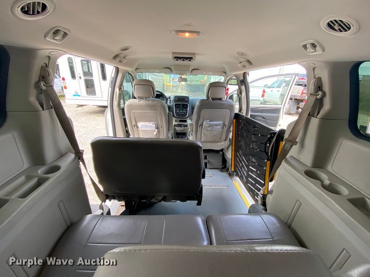 image for item HE9812 2012 Dodge Grand Caravan  Amerivan handicap accessible van