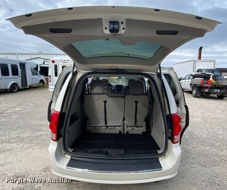 image for item HE9812 2012 Dodge Grand Caravan  Amerivan handicap accessible van