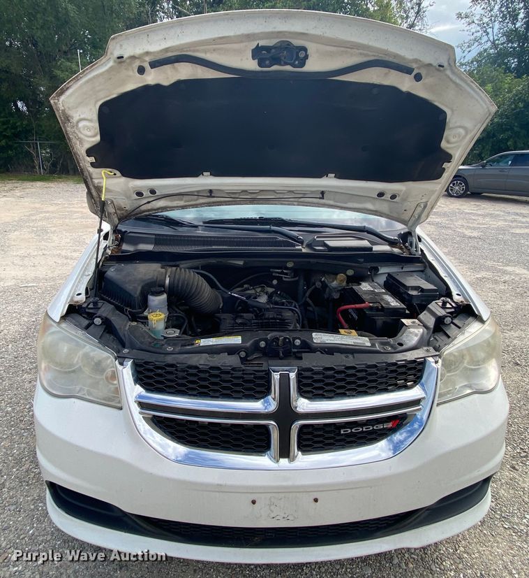 image for item HE9812 2012 Dodge Grand Caravan  Amerivan handicap accessible van