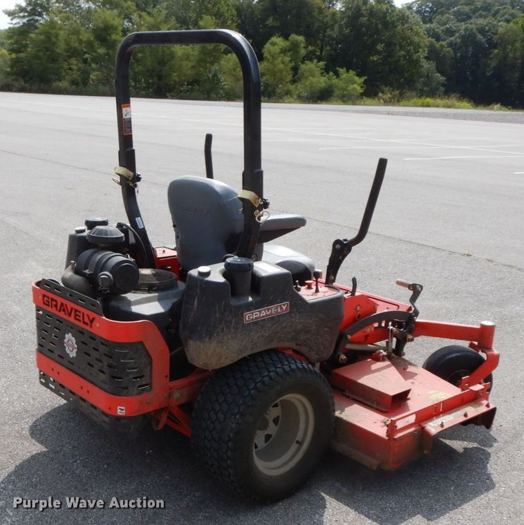 image for item HJ9682 2014 Gravely Pro Turn 472 ZTR lawn mower