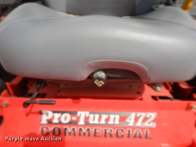 image for item HJ9682 2014 Gravely Pro Turn 472 ZTR lawn mower