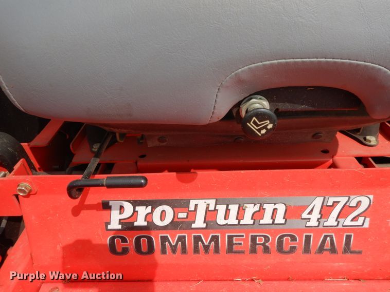image for item HJ9682 2014 Gravely Pro Turn 472 ZTR lawn mower