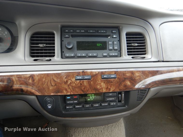 image for item HJ9920 2008 Mercury Grand Marquis