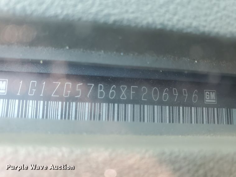 image for item HO9657 2008 Chevrolet Malibu LS