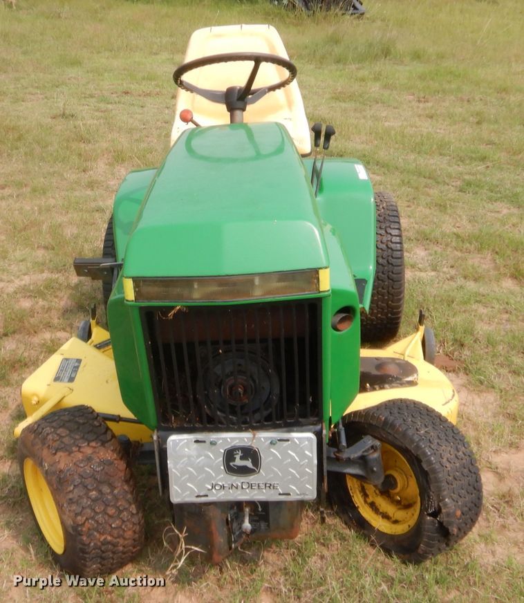 image for item HW9284 John Deere 317 lawn mower