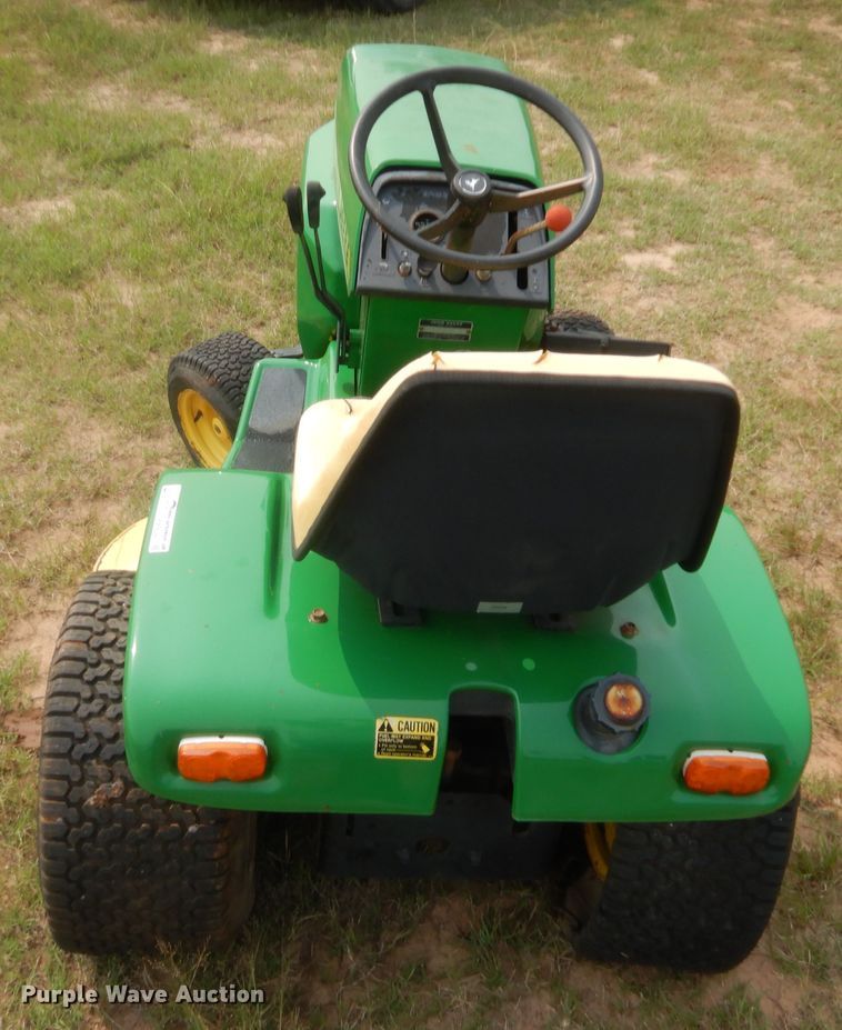 image for item HW9284 John Deere 317 lawn mower