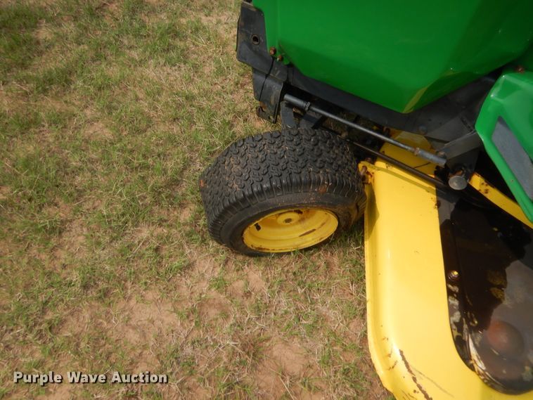 image for item HW9284 John Deere 317 lawn mower