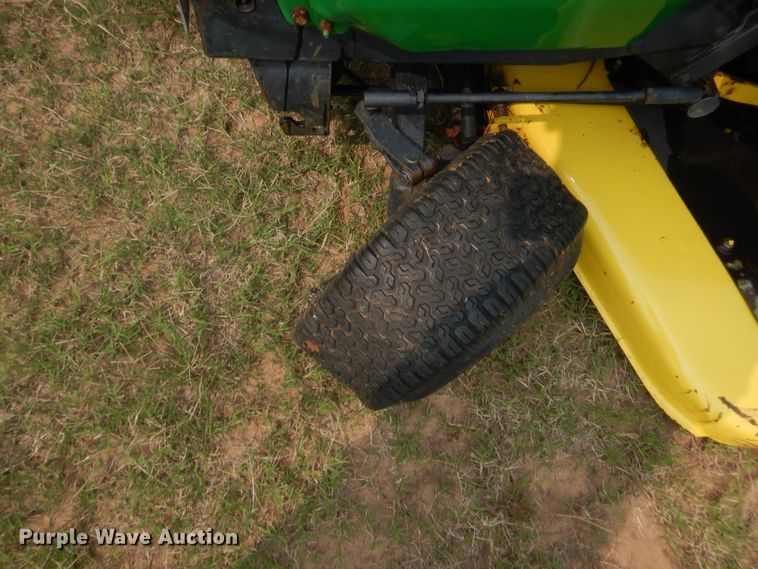 image for item HW9284 John Deere 317 lawn mower