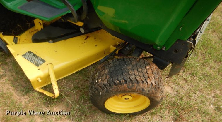 image for item HW9284 John Deere 317 lawn mower