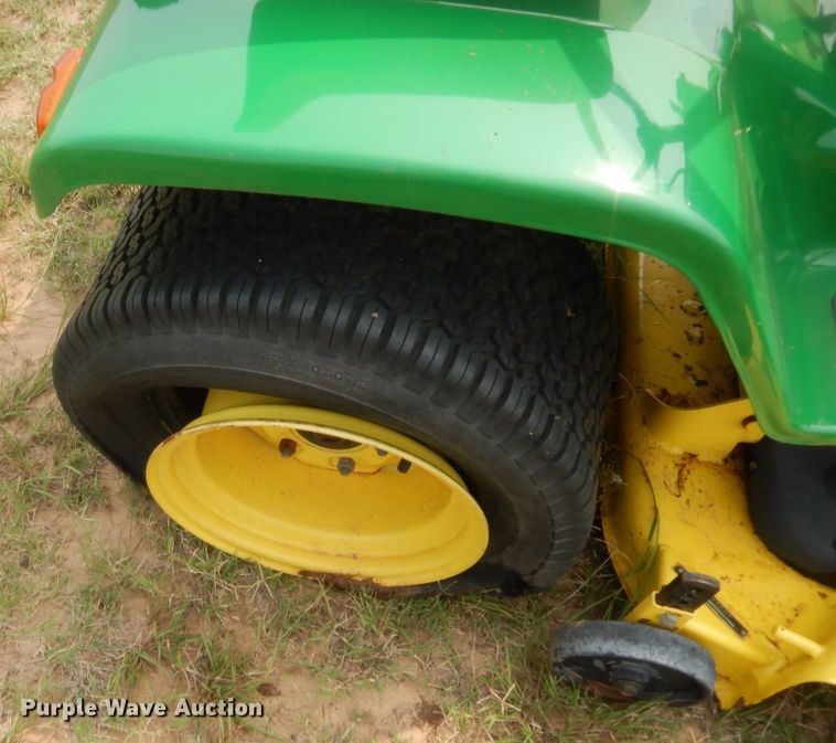 image for item HW9284 John Deere 317 lawn mower