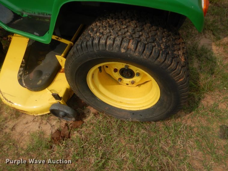 image for item HW9284 John Deere 317 lawn mower