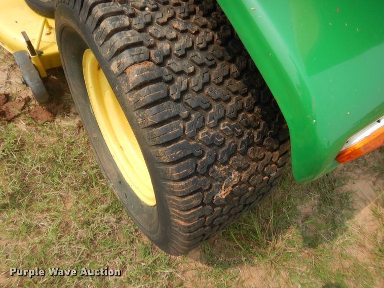 image for item HW9284 John Deere 317 lawn mower