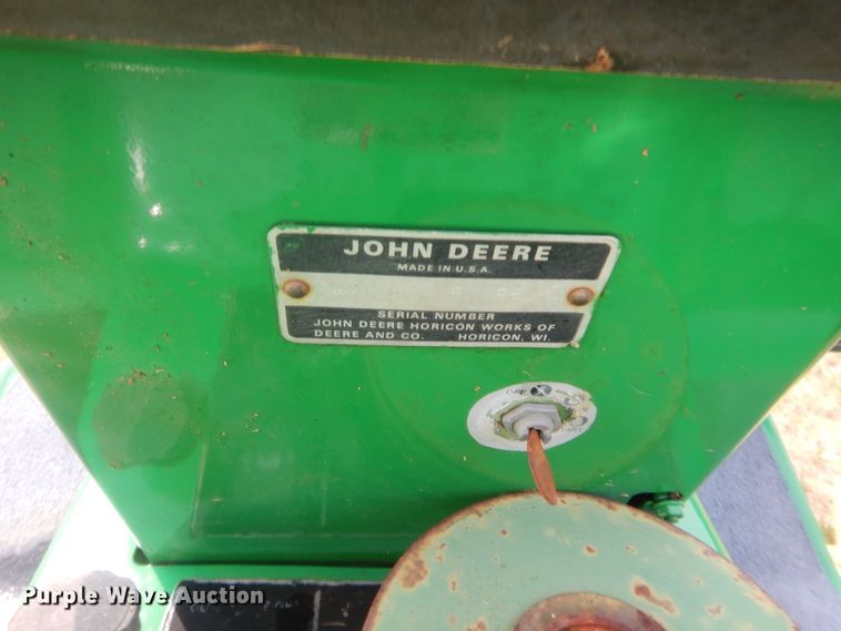 image for item HW9284 John Deere 317 lawn mower