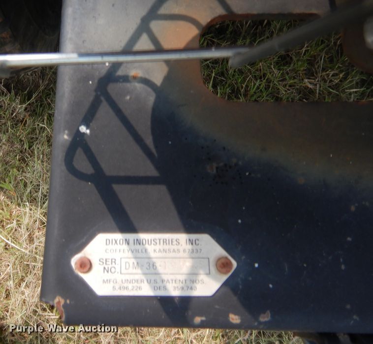 image for item HW9286 Dixon ZTR lawn mower