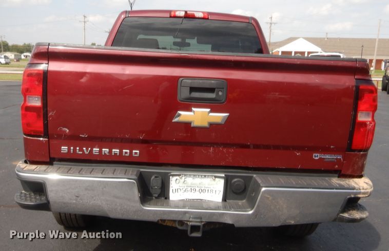 image for item HW9313 2014 Chevrolet Silverado 1500  Double Cab pickup truck