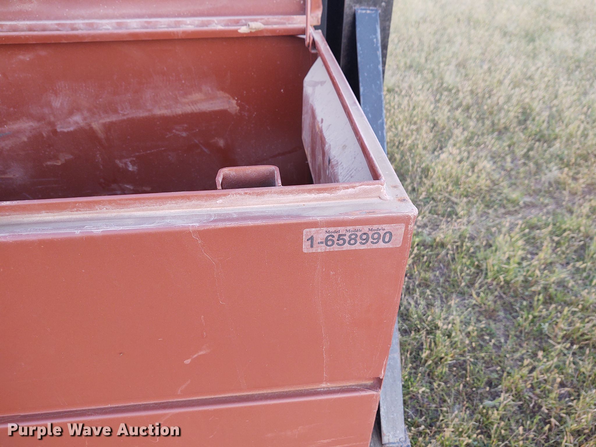 Jobox 658990 toolbox in Douglass, KS Item DF9909 sold Purple Wave