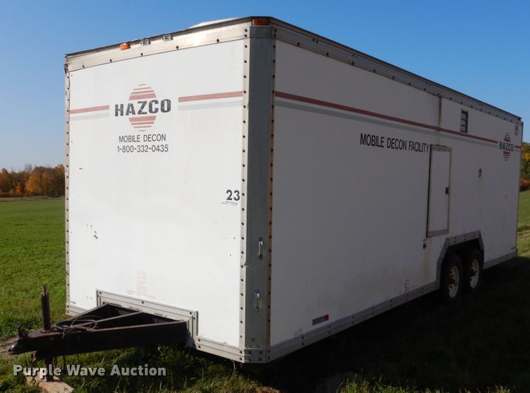 image for item AF9964 1991 Hazco AFRP824TA decontamination trailer