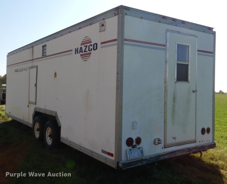image for item AF9964 1991 Hazco AFRP824TA decontamination trailer