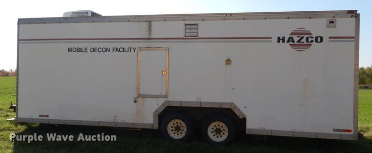 image for item AF9964 1991 Hazco AFRP824TA decontamination trailer