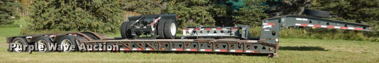 image for item AF9968 2007 Trail King TK110HDG533 lowboy equipment trailer