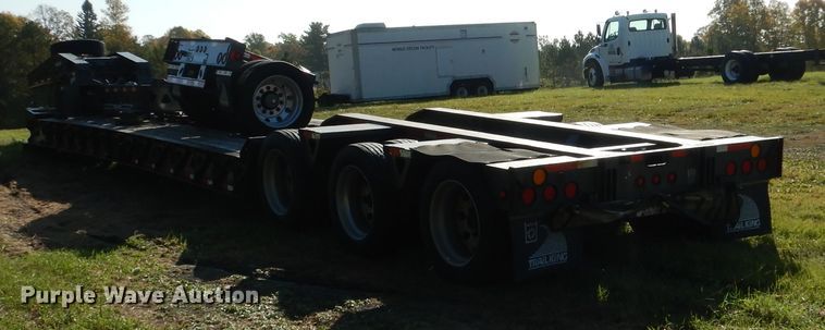 image for item AF9968 2007 Trail King TK110HDG533 lowboy equipment trailer