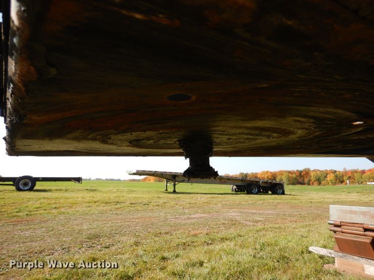 image for item AF9968 2007 Trail King TK110HDG533 lowboy equipment trailer