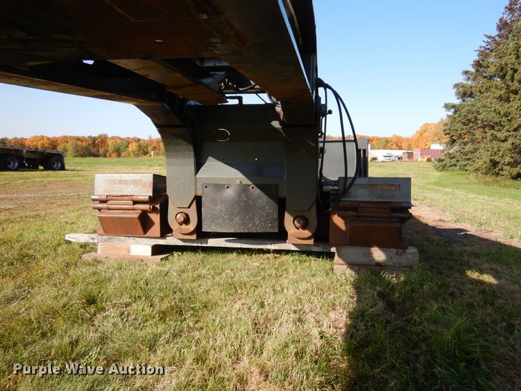 image for item AF9968 2007 Trail King TK110HDG533 lowboy equipment trailer