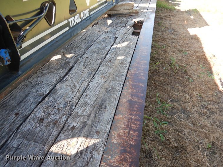 image for item AF9968 2007 Trail King TK110HDG533 lowboy equipment trailer