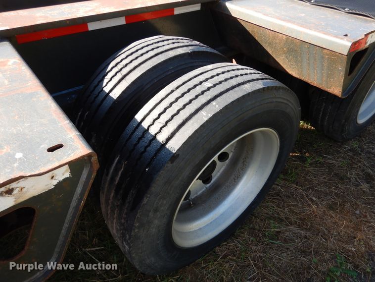 image for item AF9968 2007 Trail King TK110HDG533 lowboy equipment trailer