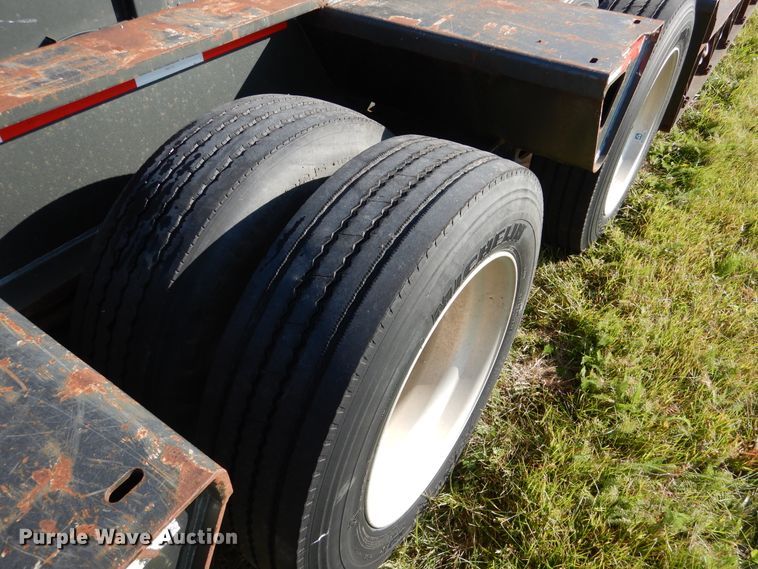 image for item AF9968 2007 Trail King TK110HDG533 lowboy equipment trailer