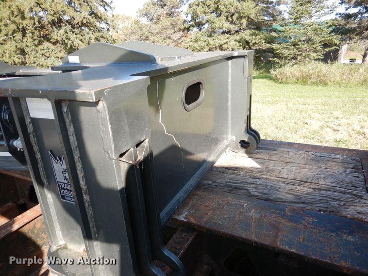 image for item AF9968 2007 Trail King TK110HDG533 lowboy equipment trailer