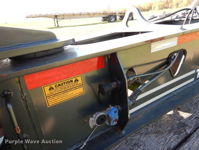 image for item AF9968 2007 Trail King TK110HDG533 lowboy equipment trailer