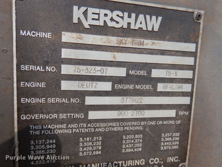 image for item DA5268 2007 Kershaw 75X trim saw