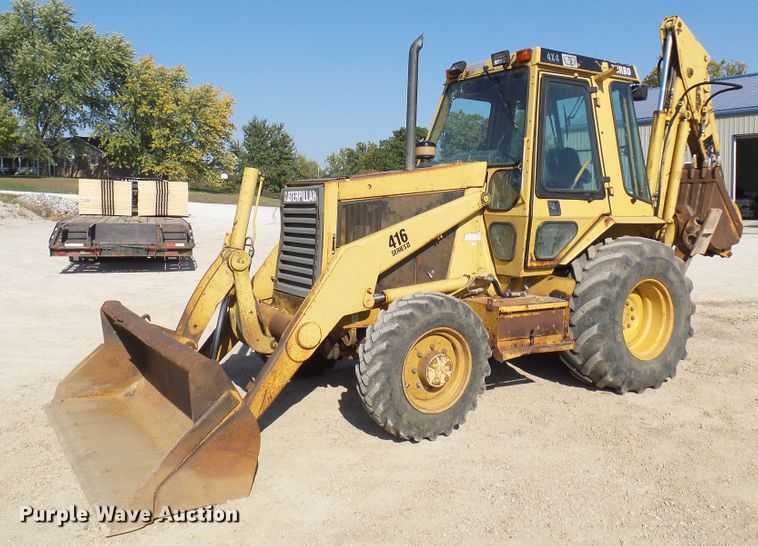 image for item DC2963 1992 Caterpillar 416 Series II  backhoe