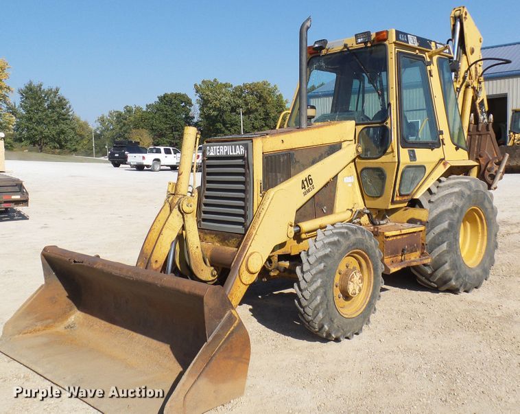 image for item DC2963 1992 Caterpillar 416 Series II  backhoe