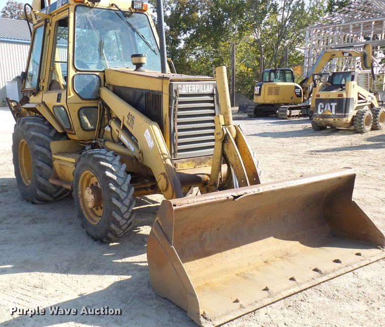 image for item DC2963 1992 Caterpillar 416 Series II  backhoe