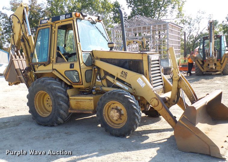 image for item DC2963 1992 Caterpillar 416 Series II  backhoe