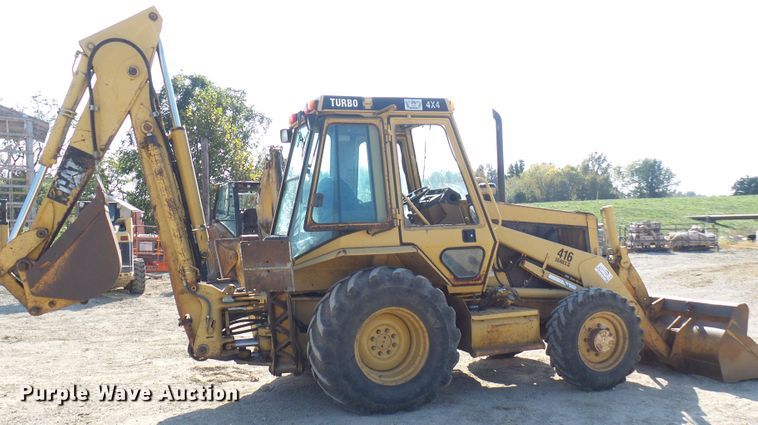 image for item DC2963 1992 Caterpillar 416 Series II  backhoe