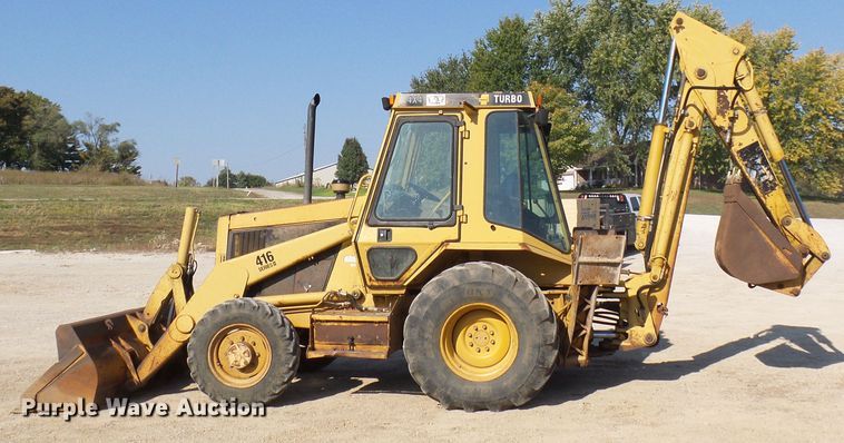 image for item DC2963 1992 Caterpillar 416 Series II  backhoe