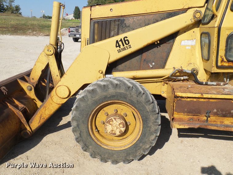 image for item DC2963 1992 Caterpillar 416 Series II  backhoe