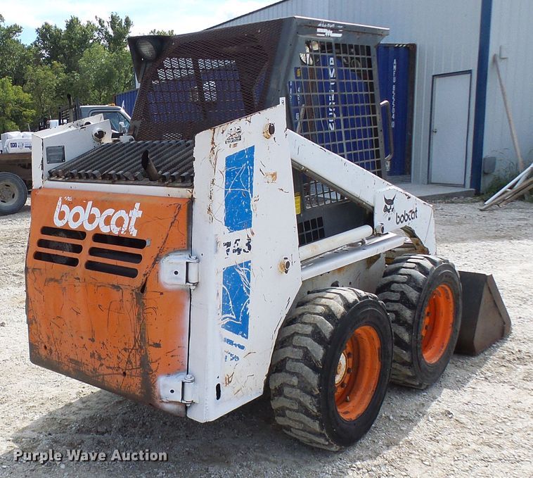 image for item DC2973 1988 Bobcat 743  skid steer loader