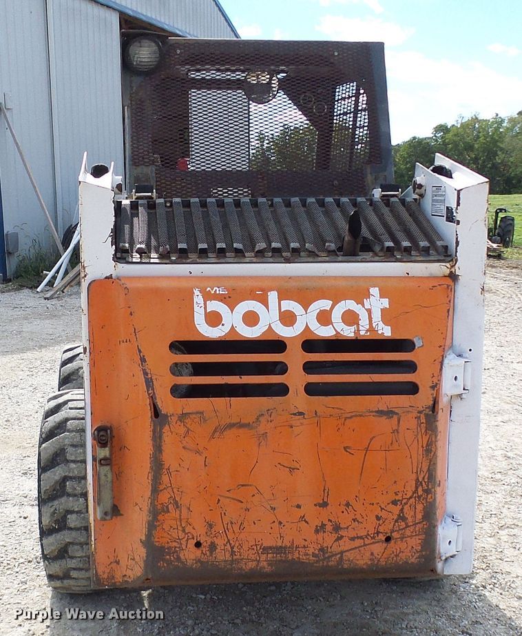 image for item DC2973 1988 Bobcat 743  skid steer loader